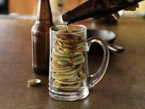Beer and Bacon Pancakes recipe on Cool Mom Picks