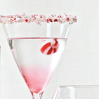 Holiday Cocktail Recipes - Candy Cane Martini | Cool Mom Picks