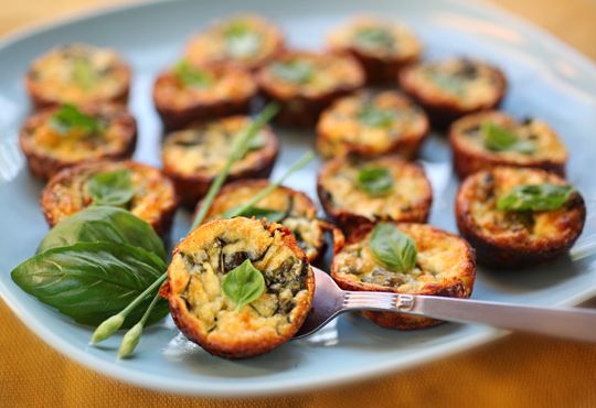 Crustless Mini Quiches on Cool Mom Picks