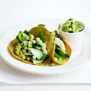 Green Apple Guacamole recipe from Real Simple