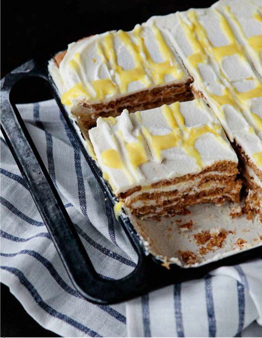 Lemon Cream Icebox Cake at Cool Mom Picks