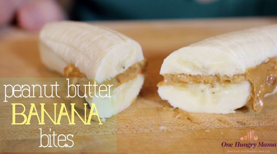 Peanut Butter Banana Bites on Cool Mom Picks