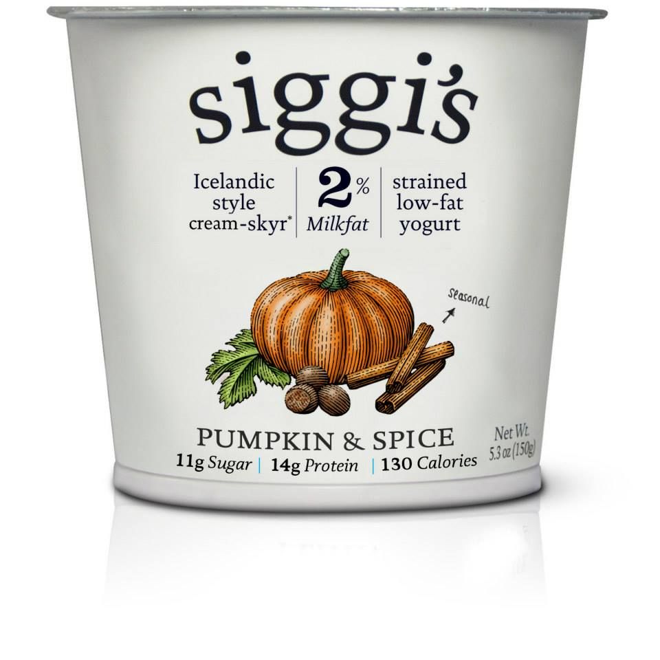 Pumpkin & Spice siggi's yogurt on Cool Mom Picks