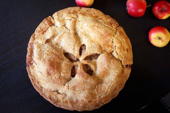 Salted Caramel Apple Pie at Cool Mom Picks