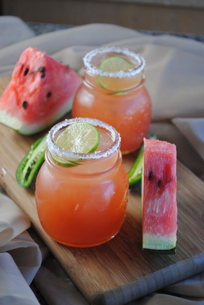 Spicy Watermelon Margarita at Cool Mom Picks