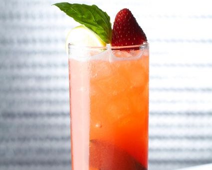 Strawberry Basil Margarita at Cool Mom Picks