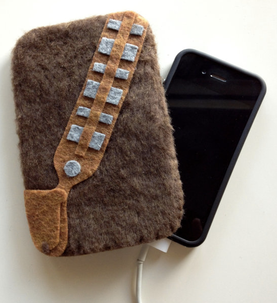 Chewbacca phone cozy at Cool Mom Tech