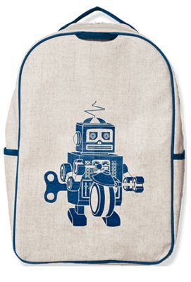 Best Big Kid Backpacks on Cool Mom Picks: Blue Robot