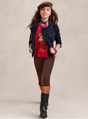 Riding boots from the Ralph Lauren Fall Fashion Show 2013
