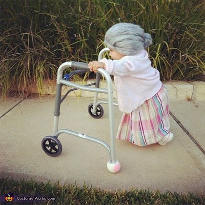 DIY Halloween Costumes at Cool Mom Picks: Little old lady