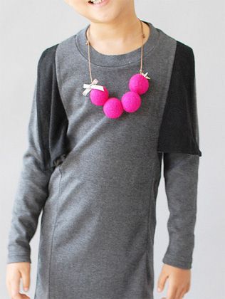 Pom Pom Necklace: A favorite gift for 9 year old girls, picked by a 9 year old girl | Cool Mom Picks
