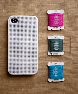 Cross-stitch iPhone case kit