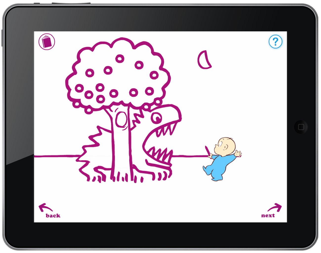 Coolest apps for preschoolers: Harold and the Purple Crayon