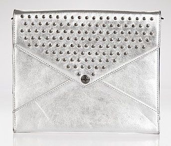 Rebecca Minkoff Spikey Studded Silver iPad Case