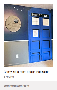 Geeky kids room design inspiration