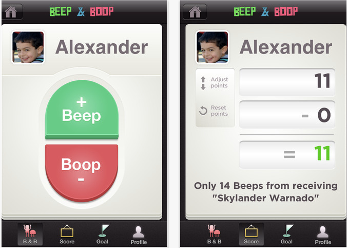 Beep and Boop app from StoryBots