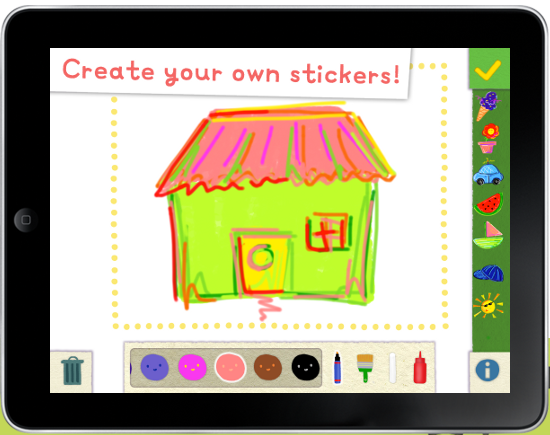 Magic Stickers create your own on Cool Mom Tech