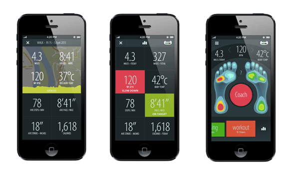 Sensoria Smart Sock Fitness Tracker on Cool Mom Tech