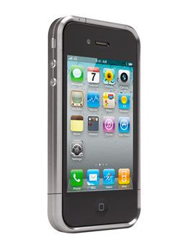Titanium iPhone 4/4S case
