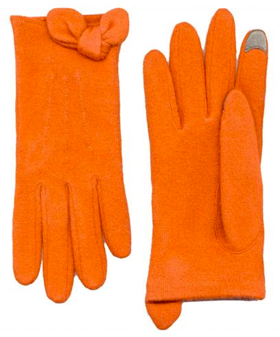 echo side bow touch gloves