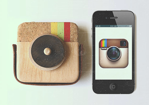 Holiday Tech Gifts for Babies: Instagram wooden toy camera