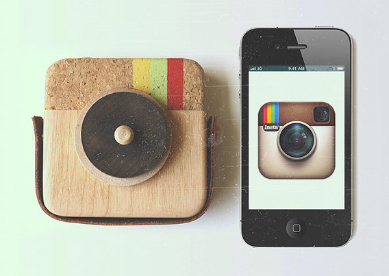 Holiday Tech Gifts for Babies: Instagram wooden toy camera