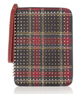 Holiday Tech Gifts for the Fashionista: Christian Louboutin Spiked Twill iPad Case