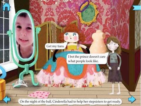 Cinderella iPad app for kids