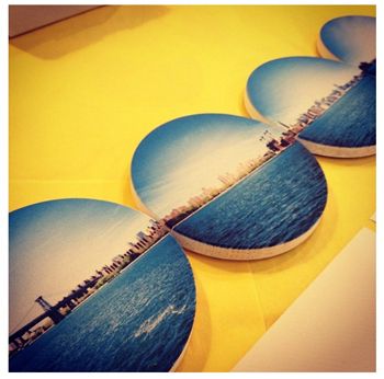 Holiday photo gifts: Coasters from your Instagram Photos