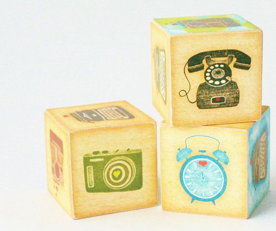 Vintage Love Blocks