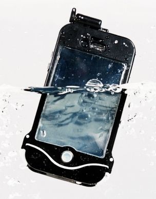 Scuba Suit waterproof iPhone case for underwater photos