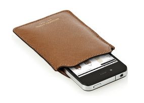 Father's Day gift idea: Michael Kors leather iPhone case
