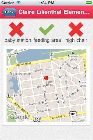 Speedy Tot app - find changing stations, nursing rooms and more 