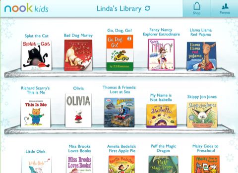 NOOK for kids iPad app