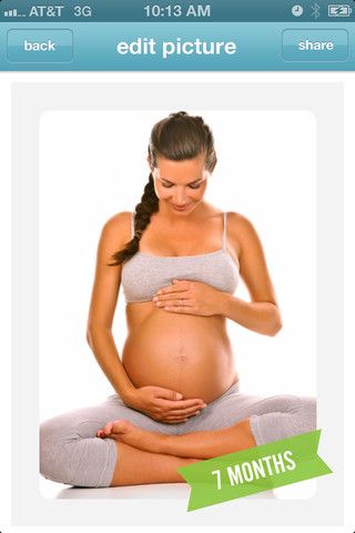 BellySnaps pregnancy reveal app