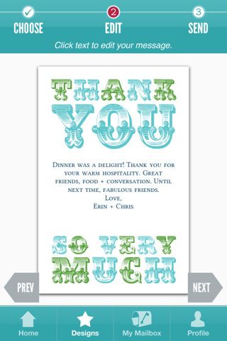 Designer email template - Thank You