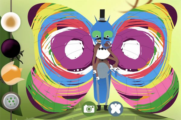 Paint My Wings art app for kids by Toca Boca