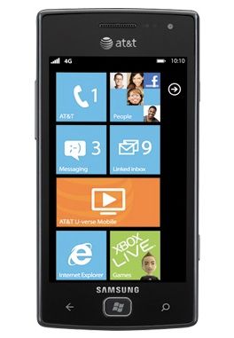 Samsung Focus Flash smart phone with Windows 7.5