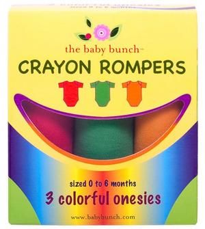Crayon Rompers