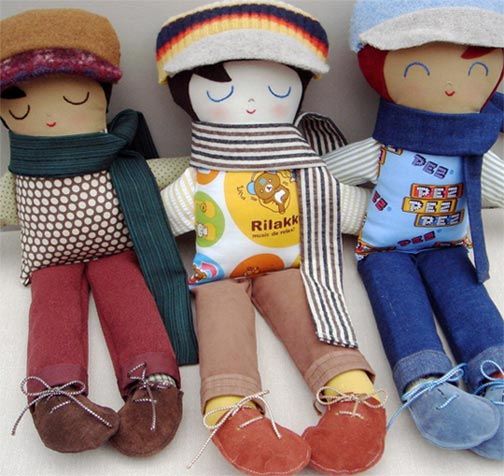 Boys' dolls by Project Grabbag