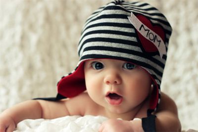 Coolest baby clothes: rock 'n roll baby beanie