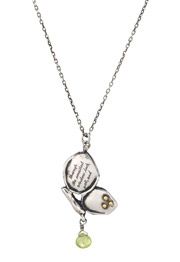 Personalized silver pendant by Jeanine Payer 