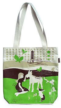 Recycled Cotton Reusable Shopping Bag