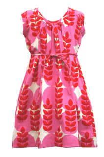 Girls' spring dress in pink by Kit + Lili