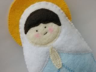 Virgin Mary Plush Doll