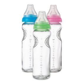 Munchkin glass baby bottles - BPA-free