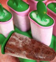 Nutitritious snacks for kids - blueberry freezer pops