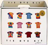 Modern Tie Dye kit for kids (or hippies)
