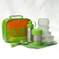 Eco-friendly reusable lunch box kit for kids by Citizenpip