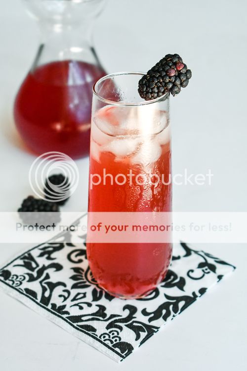 Blackberry Spritzer | http://mybakingheart.com #SummerDessertWeek